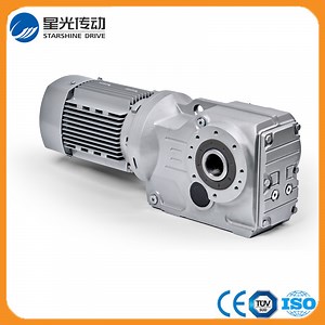 [Hot Item] Right Angle Helical Bevel Gear Motor Reducer for Packing Machine
