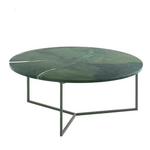 Origo Round Green Avocatus Marble Coffee Table