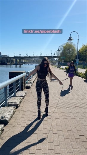 Jump rope summer fun!🤩🔥 #piperblush #frenchaccent #video #canada #trending #fun #trend #trendingnow #trendingvideo #funny #summer #insta #instagood #instagramreels | The Piper Blush Experiment