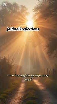 Morning Reflection: Strength for Today | Start Your Day with God’s Peace