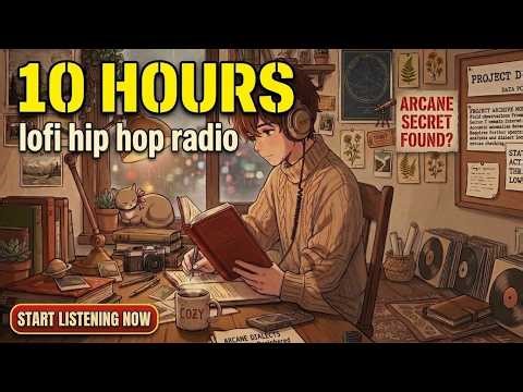 [10 HOURS] lofi hip hop radio ☕️ for Deep Focus & Study