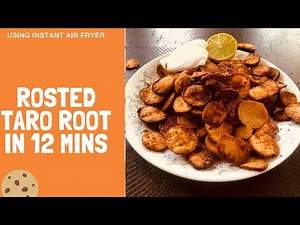 Air fryer Roasted Taro root| Chamadumpa fry in 12 mins| Arbi fry recipe| Air fryer recipes