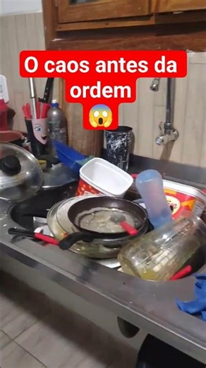 MINHA COZINHA ESTAVA UMS CAOS 😱#donadecasa #aradumandoacozinha #maternidade #shortsbrasil