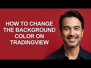 How to Change The Background Color on Tradingview - KevinHowTo