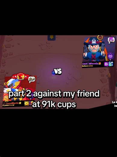 Part 2, maybe I'll do it with (@gªbri_10 ) Part 3, this time Bro is serious, anyone who hasn't watched the first part can watch it. I mean, I made my best Brawl Stars video I've ever made, even though it's 1:50 now and I have to sleep for tomorrow because there's also an exam, and I'd like to agree on my lyrics for today! (It was a good match anyway!) Then I'll make the same video but change the song, because of my friend and I decided to make two same videos except for the song at the end. I'd 