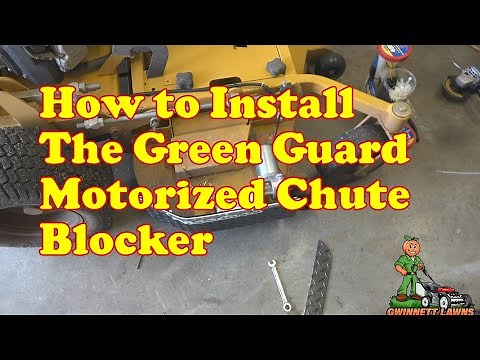 How to Install The Green Guard Motorized Chute Blocker HD Version