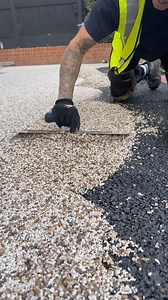 3.7K views · 134 reactions | ASMR resin bound driveway installation...