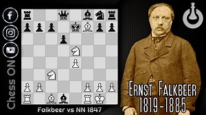 Player of the Day! Ernst Falkbeer ✨ | Chess ON