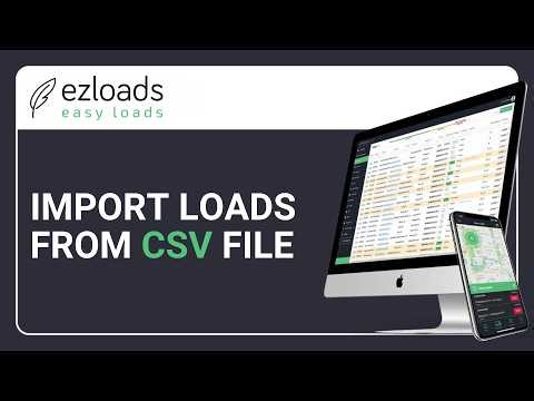 Import Loads From CSV File
