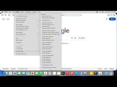How To Change Text Encoding in Safari [Guide]
