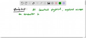 Explain Ohm's law in your own words, including references. |...
