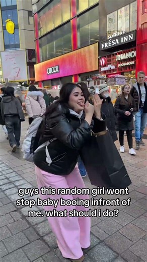 this poor girl has baby boo syndrome youtube please help her! #funny #shorts #babyboo #trending