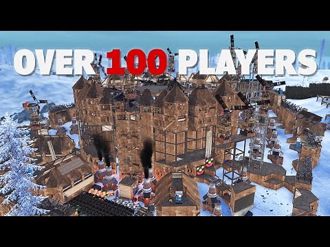 100 Player Zerg Defends 2500 Rocket Raid - Rust Wipe Zerg Progression