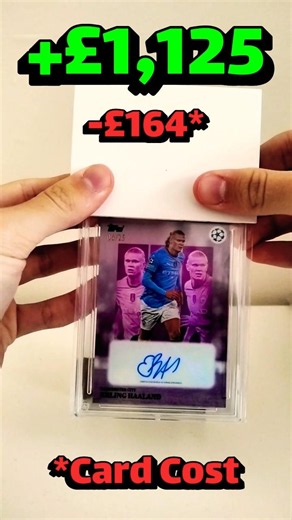 Grading Reveal! Part 10 #football #soccer #grading #psa #cards #ucl #viral #viralvideo #shorts #fyp