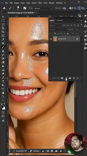 how to remove face shine photoshop | Photoshop tips & tricks | Desinity