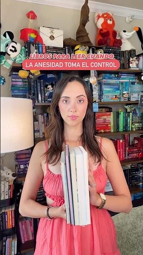 5 libros 📖 que puedes leer cuando la ansiedad se apodera de ti 🥺