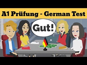 Oral exam German A1 | A1 German test examples and preparation | A1 exam tips