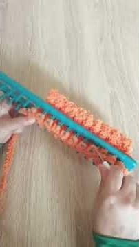 knitting loom for beginners step by step #knitting #scarf #crochet