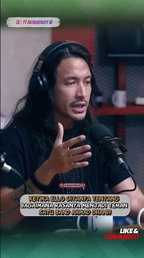 When Ello Is Asked What It’s Like to Be in a Band with Ahmad Dhani #shorts