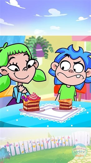 Why Did She Get the Bigger Cake? 🍰 Fairness Lesson #kids #cartoons