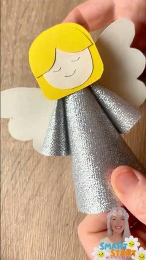 How To Make A Cute Angel Craft At Home