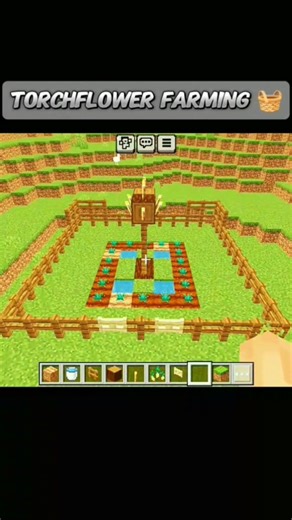 🌻🌸 Crazy OP Torchflower Farm Design You Must Try! #minecraftbuilds#flowerfarm#crazy