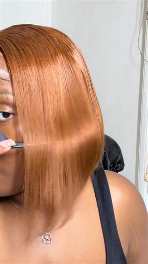 10 Inch Brown Bob Wig Installation Guide