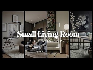 How to Decorate a small living room | 9 Styling tricks