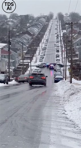 Cars Slide Down Icy Hill in Tennessee as Police Work to Secure the Scene Video footage shows multiple vehicles sliding down an ice-covered street in Tennessee, as hazardous winter conditions made the steep roadway difficult to navigate. The clip captures cars slowly losing traction and drifting downhill while officers position themselves at the bottom of the hill in an effort to prevent further incidents. Police can be seen attempting to slow or redirect approaching vehicles as conditions worsen