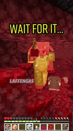 Avoiding Piglin Taunting in Minecraft