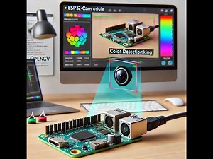 Color Detection & Tracking with ESP32 CAM Module & OpenCV: A Comprehensive Guide
