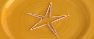 Toothpick Star Table Trick - Steve Spangler