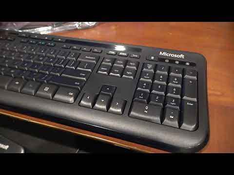 Microsoft Wired Keyboard 600 (Black) unboxing and review