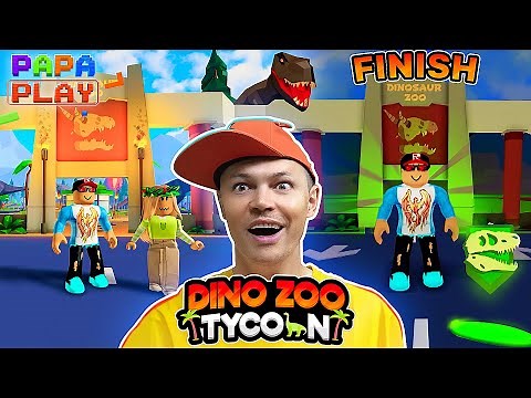 🦕Dinosaur Zoo Tycoon🦕 ПРОШЕЛ ВСЮ ИГРУ