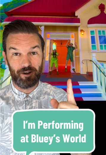Performing at Bluey's World: A Thematic Adventure