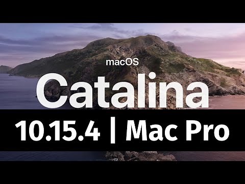 How to Update to macOS Catalina 10.15.4 - Mac Pro