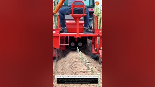 Automatic Sugarcane Planter Machine – Modern Agricultural Innovation.