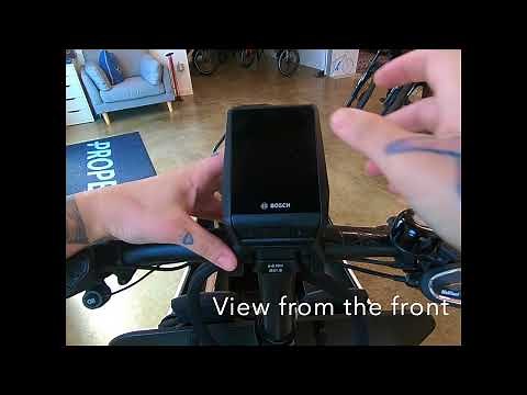 How to Remove and Attach the Bosch Nyon Display