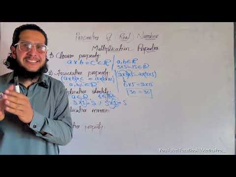 Properties Of Real Numbers Under Multiplication | Maths Pro_