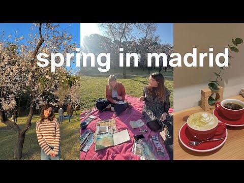 a perfect spring day in spain 🌷abroad diaries