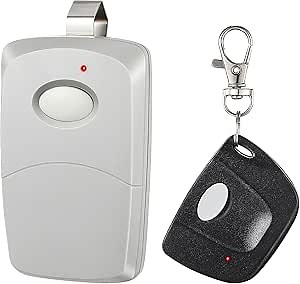 Dreyoo 2 Compatible with Multicode Linear 3089 Garage Gate Door Opener Remote Transmitter, Compatible with Linear MultiCode 3060, 3070, 10 Dip Switch 300Mhz Garage Door Opener Remote