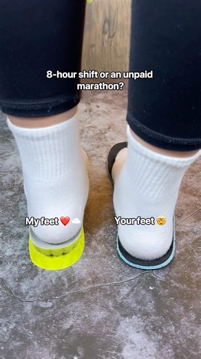 On your feet 12+ hours a day as a server?