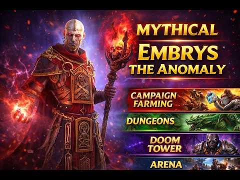 Embrys the Anomaly Champion Showcase | Mythical Gameplay – Raid Shadow Legends