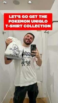 LET’S GO GET the Pokémon Uniqlo T-Shirt collection #pokemon #uniqlo