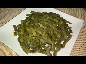 HOW TO COOK CACTUS/NOPALES WITHOUT WATER