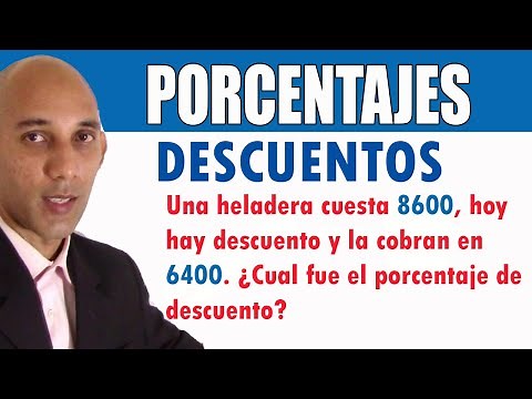 Porcentajes Problema de Descuento
