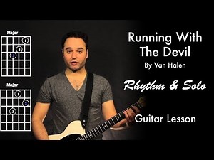 Running With The Devil by Van Halen Tutorial