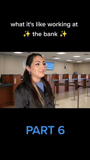 Bank Teller Explains Check Deposit Process with Customer