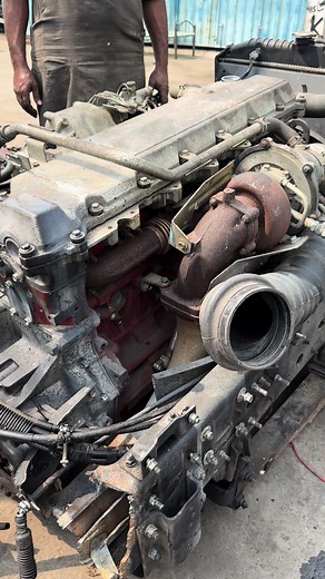 Hino Fm Engine Orignal B06 Fuel Pump Installation