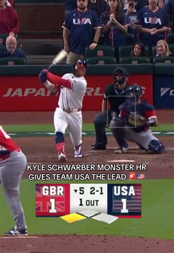 Kyle Schwarber's Monster HR Boosts Team USA